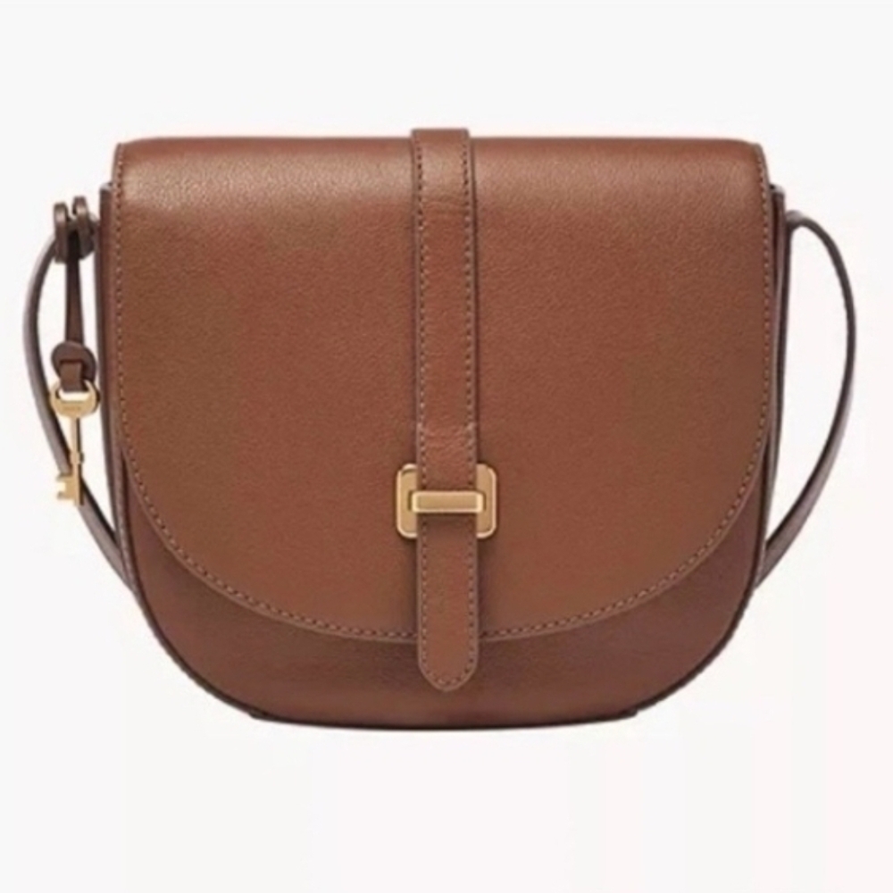 Fossil Brown Crossbody Bag